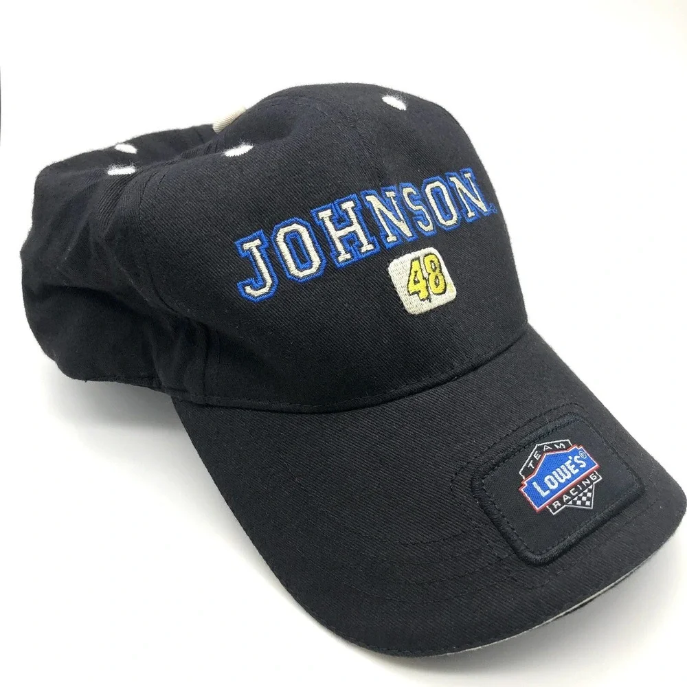 Winner's Circle Jimmie Johnson Baseball Hat Cap Lowes Team Racing Adjustable EUC